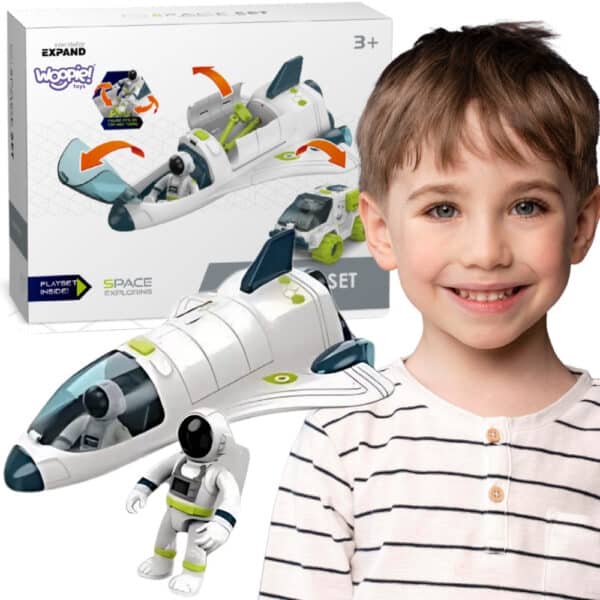 WOOPIE Zestaw Kosmiczny Prom i Łazik Space Set - 001