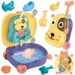 WOOPIE Zestaw do Piasku 3w1 Walizka Piesek Stolik Wodny - 001