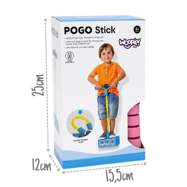WOOPIE Piankowy Skoczek Pogo Dla Dzieci Do Skakania Piszczy Trening Równowagi - 006