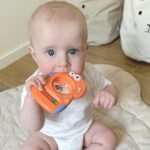 WOOPIE BABY Zabawka Sensoryczna Gryzak Lusterko Dino - 003