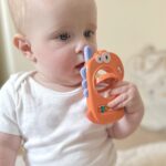 WOOPIE BABY Zabawka Sensoryczna Gryzak Lusterko Dino - 005