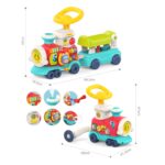 WOOPIE BABY Lokomotywa Pchacz Jeździk 2w1 Interaktywny Pociąg - 005