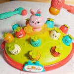 WOOPIE BABY Interaktywna Gra Zręcznościowa Wbij Marchewke Edukacyjna Uderz Młotkiem w Kreta - 003