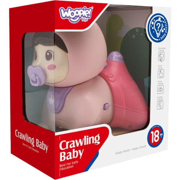 WOOPIE BABY Raczkujący Bobas Zabawka z Melodiami Świecąca - 006