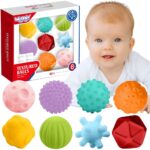 WOOPIE BABY Klocki Sensoryczne do Ściskania 8 el. - 001