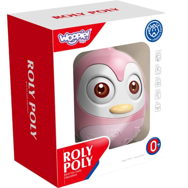WOOPIE BABY Sensoryczny Pingwinek Wańka Wstańka - 005
