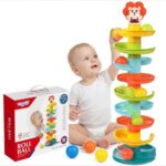 WOOPIE BABY Kulodrom Tor Kulkowy Zestaw Spirala + 6 Kulek - 001