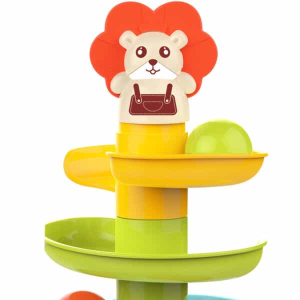WOOPIE BABY Kulodrom Tor Kulkowy Zestaw Spirala + 6 Kulek - 008