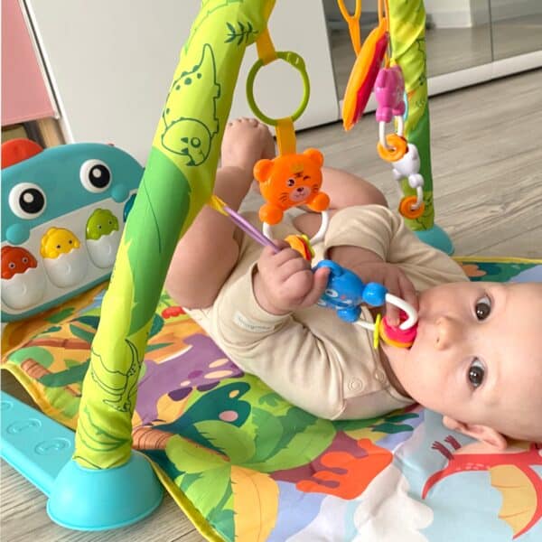 WOOPIE BABY Mata z Pałąkiem Dino - 003