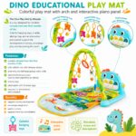 WOOPIE BABY Mata z Pałąkiem Dino - 008