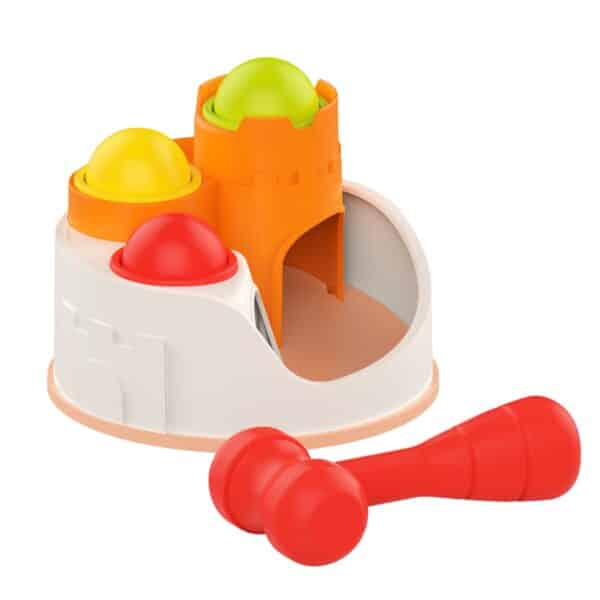 WOOPIE BABY Wbijak Przebijanka Zamek Kule Młotek Zabawka Edukacyjna 12m+ - 004