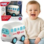 WOOPIE BABY Interaktywna Karetka Ambulans Samochodzik Dźwięk Światła - 001