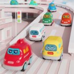 WOOPIE BABY Interaktywna Karetka Ambulans Samochodzik Dźwięk Światła - 004