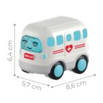 WOOPIE BABY Interaktywna Karetka Ambulans Samochodzik Dźwięk Światła - 006