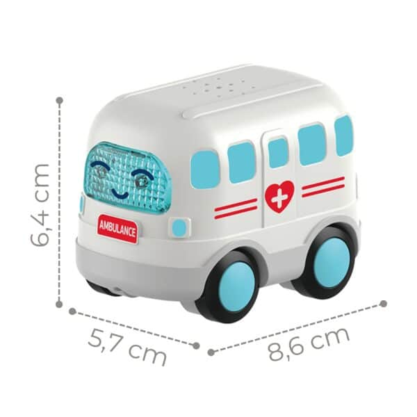 WOOPIE BABY Interaktywna Karetka Ambulans Samochodzik Dźwięk Światła - 006