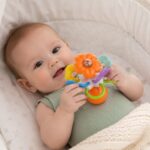 WOOPIE BABY Grzechotka Gryzak Sensoryczny Kwiatek 0m+ - 002