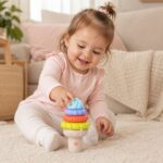 WOOPIE BABY Muzyczny Lód Edukacyjny Sensoryczna Układanka 5 el. Dźwięk Światła - 002