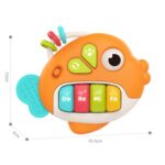 WOOPIE BABY Pianinko Interaktywne Rybka Organki Muzyczne Dźwięki Światło 18m+ - 003