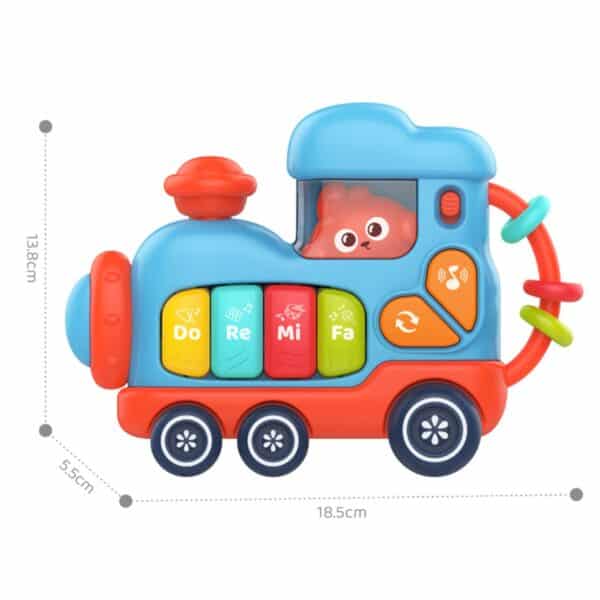 WOOPIE BABY Interaktywne Muzyczne Pianinko Lokomotywa - 004