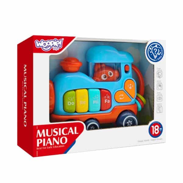 WOOPIE BABY Interaktywne Muzyczne Pianinko Lokomotywa - 005