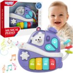 WOOPIE BABY Interaktywne Muzyczne Pianinko Statek - 001
