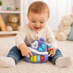 WOOPIE BABY Interaktywne Muzyczne Pianinko Statek - 002