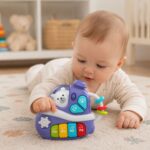WOOPIE BABY Interaktywne Muzyczne Pianinko Statek - 004