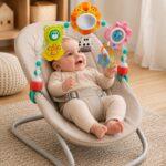 WOOPIE BABY Łuk Sensoryczny Do Łóżeczka I Wózka Zwierzęta Lew Niedźwiedź - 002
