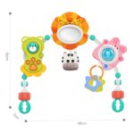 WOOPIE BABY Łuk Sensoryczny Do Łóżeczka I Wózka Zwierzęta Lew Niedźwiedź - 005