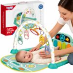 WOOPIE BABY Interaktywna Mata Edukacyjna z Pianinkiem 10el. Dźwięki - 001