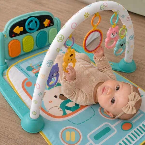 WOOPIE BABY Interaktywna Mata Edukacyjna z Pianinkiem 10el. Dźwięki - 002