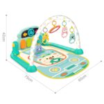 WOOPIE BABY Interaktywna Mata Edukacyjna z Pianinkiem 10el. Dźwięki - 006