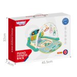 WOOPIE BABY Interaktywna Mata Edukacyjna z Pianinkiem 10el. Dźwięki - 007