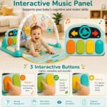 WOOPIE BABY Interaktywna Mata Edukacyjna z Pianinkiem 10el. Dźwięki - 009
