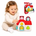 WOOPIE Interaktywny Domek Pop-Up Zwierzątka Zabawka Manipulacyjna 18m+ - 001