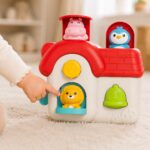 WOOPIE Interaktywny Domek Pop-Up Zwierzątka Zabawka Manipulacyjna 18m+ - 003