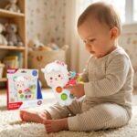 WOOPIE BABY Zabawka Sensoryczna Manipulacyjna Montessori Lama 18m+ - 002