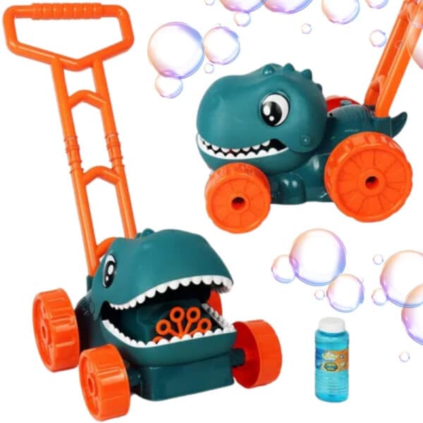 WOOPIE Kosiarka Ogrodowa Dino na Bańki Mydlane Dinozaur + Płyn - 001