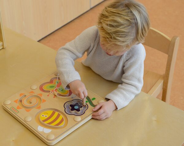 MASTERKIDZ Magnetyczny Labirynt Świat Owadów - Tabliczka - 002