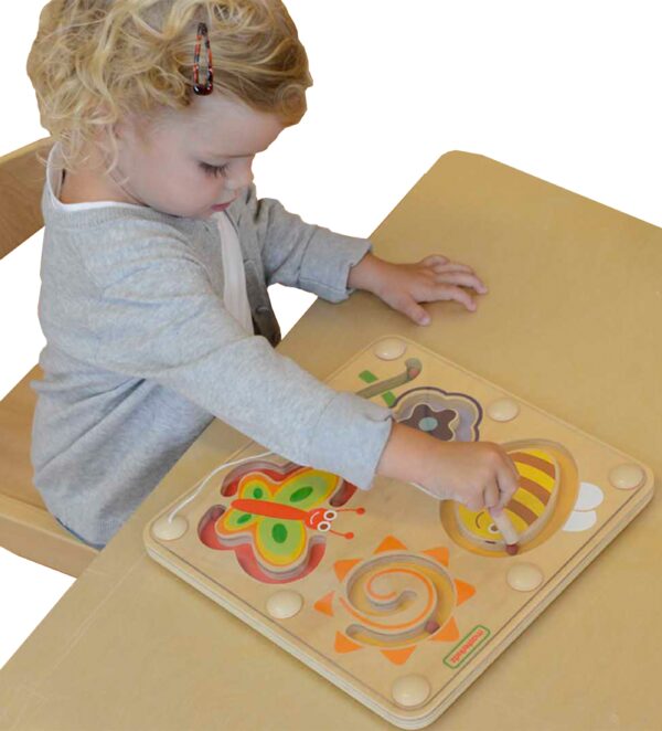 MASTERKIDZ Magnetyczny Labirynt Świat Owadów - Tabliczka - 006
