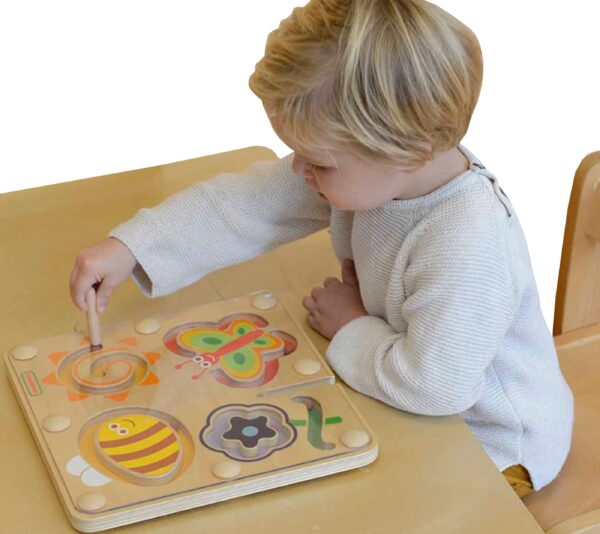 MASTERKIDZ Magnetyczny Labirynt Świat Owadów - Tabliczka - 007