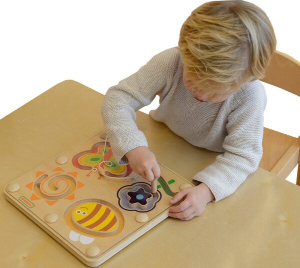 MASTERKIDZ Magnetyczny Labirynt Świat Owadów - Tabliczka - 009