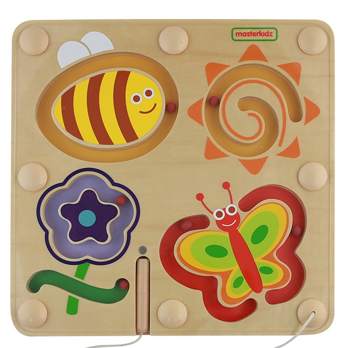 MASTERKIDZ Magnetyczny Labirynt Świat Owadów - Tabliczka - 010