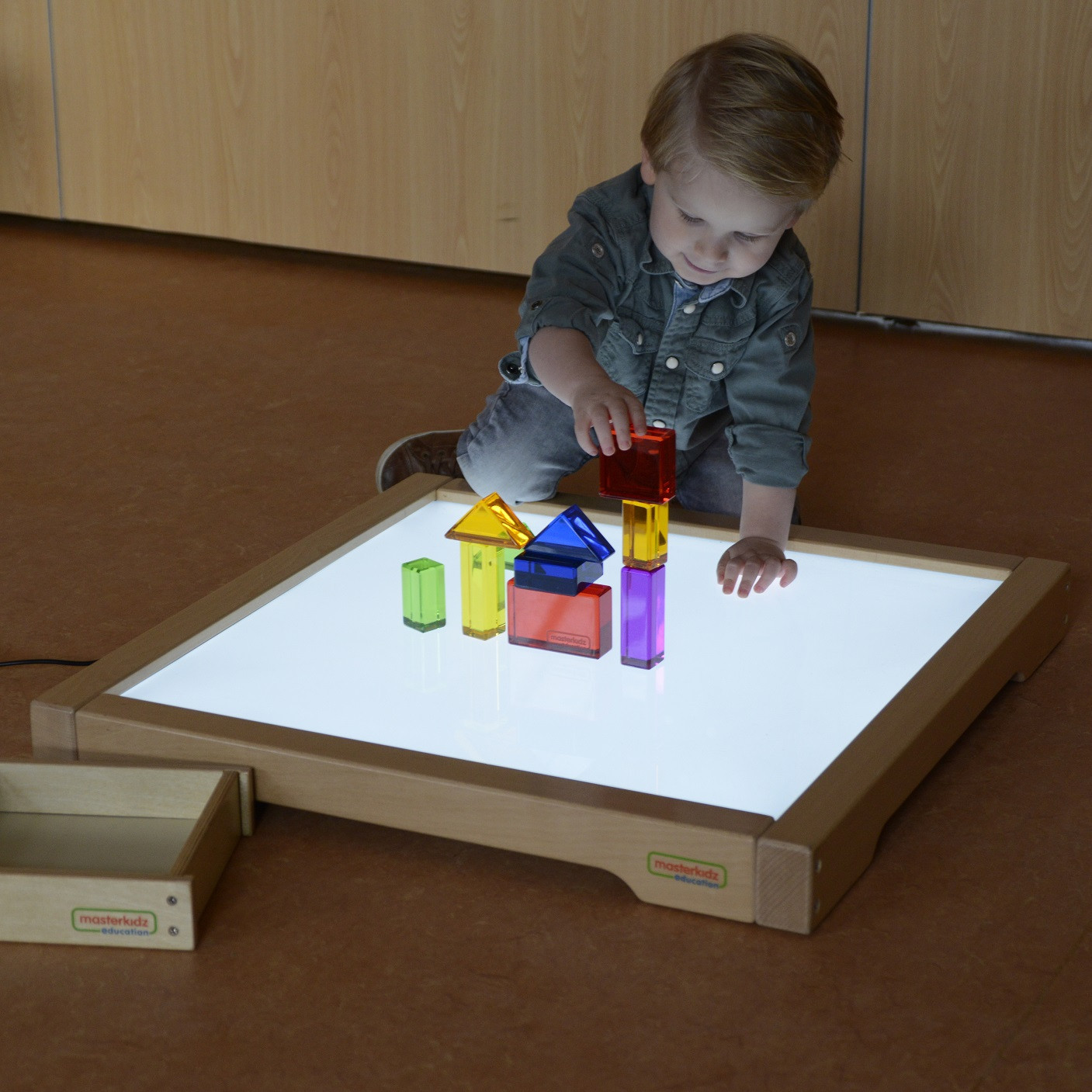 Panel Świetlny LED Masterkidz - Sensoryczna Tablica Kolorów z Pilotem - 007