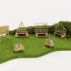CLASSIC WORLD EDU Tablica Manipulacyjna Kredowa 2w1 Nauka Czasu i Pogody - 007