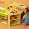 MASTERKIDZ Drewniana Szafka Kuchenna Narożna dla Dzieci - 004