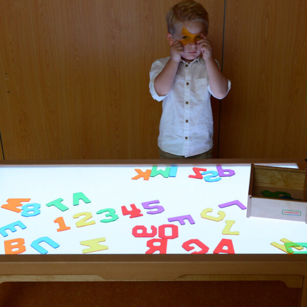 MASTERKIDZ Przezroczyste Cyfry i Litery 38 szt. Montessori - 002