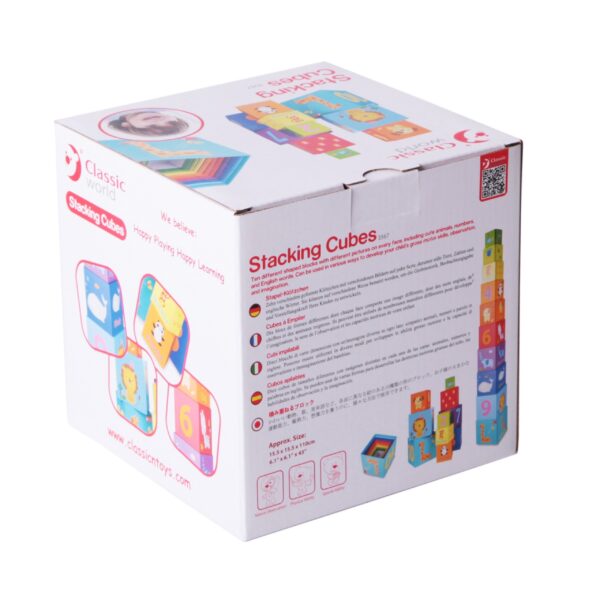CLASSIC WORLD Magic Box Klocki Układanka Wieża Pudełko Zabawka Edukacyjna - 009