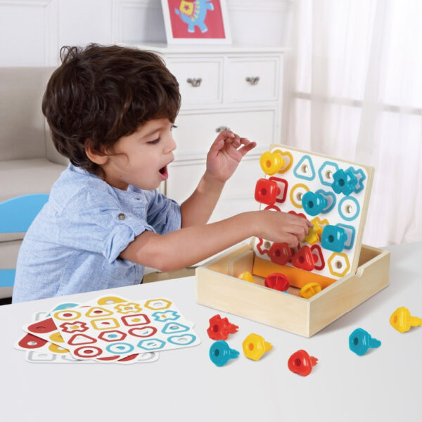 Zestaw edukacyjny Montessori Box 7w1 dla dzieci - Tooky Toy - 003
