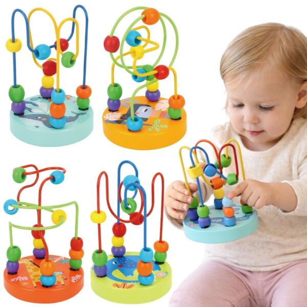 export Drewniana przeplatanka edukacyjna labirynt 3D - Tooky Toy